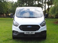 USED 2018 18 FORD TRANSIT CUSTOM 2.0 320 BASE P/V L1 H1 129 BHP www.suffolkcarcentre.co.uk - Located at Reydon