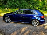 USED 2019 69 AUDI A3 2.0 S3 SPORTBACK TFSI QUATTRO 5d AUTO 296 BHP 1 PRIVATE OWNER WITH FULL AUDI GUILDFORD SERVICE HISTORY,\\FULL LEATHER WITH HEATED FRONT SEATS///SAT-NAV//BLUETOOTH\\CRUISE-CONTROL\\APPLE-PLAY  296 BHP 1 PRIVATE OWNER WITH FULL AUDI GUILDFORD SERVICE HISTORY,\\FULL LEATHER WITH HEATED FRONT SEATS///SAT-NAV//BLUETOOTH\\CRUISE-CONTROL\\\APPLE-PLAY