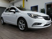 USED 2015 65 VAUXHALL ASTRA 1.0 SRI ECOFLEX S/S 5d 104 BHP &pound;20 ROAD TAX NICE TIDY EXAMPLE ONLY 1 OWNER FROM NEW