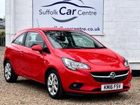 USED 2016 16 VAUXHALL CORSA 1.4 ENERGY AC ECOFLEX 3d 74 BHP www.suffolkcarcentre.co.uk - Located at Lowestoft