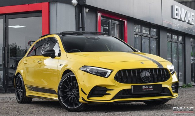 2019 68 Mercedes-Benz A-Class 2.0 AMG A 35 4MATIC PREMIUM PLUS 5d 302 BHP