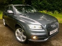 USED 2016 66 AUDI Q5 2.0 TDI QUATTRO S LINE PLUS 5d AUTO 187 BHP FULL LEATHER//SATNAV//BLUETOOTH//DAB//FRONT AND REAR PARK SENSORS\\FULL AUDI MAIN DEALER/ SPECALIST SERVICE HISTORY//POWER-BOOT//NEW MOT 187 BHP FULL LEATHER//SATNAV//BLUETOOTH//DAB//FRONT AND REAR PARK SENSORS\\FULL AUDI MAIN DEALER/ SPECALIST SERVICE HISTORY// NEW CAMBELT/WATER-PUMP A 67,600 MILES///POWER-BOOT