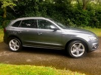 USED 2016 66 AUDI Q5 2.0 TDI QUATTRO S LINE PLUS 5d AUTO 187 BHP FULL LEATHER//SATNAV//BLUETOOTH//DAB//FRONT AND REAR PARK SENSORS\\FULL AUDI MAIN DEALER/ SPECALIST SERVICE HISTORY//POWER-BOOT//NEW MOT 187 BHP FULL LEATHER//SATNAV//BLUETOOTH//DAB//FRONT AND REAR PARK SENSORS\\FULL AUDI MAIN DEALER/ SPECALIST SERVICE HISTORY// NEW CAMBELT/WATER-PUMP A 67,600 MILES///POWER-BOOT