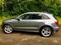 USED 2016 66 AUDI Q5 2.0 TDI QUATTRO S LINE PLUS 5d AUTO 187 BHP FULL LEATHER//SATNAV//BLUETOOTH//DAB//FRONT AND REAR PARK SENSORS\\FULL AUDI MAIN DEALER/ SPECALIST SERVICE HISTORY//POWER-BOOT//NEW MOT 187 BHP FULL LEATHER//SATNAV//BLUETOOTH//DAB//FRONT AND REAR PARK SENSORS\\FULL AUDI MAIN DEALER/ SPECALIST SERVICE HISTORY// NEW CAMBELT/WATER-PUMP A 67,600 MILES///POWER-BOOT