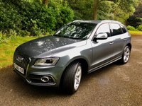 USED 2016 66 AUDI Q5 2.0 TDI QUATTRO S LINE PLUS 5d AUTO 187 BHP FULL LEATHER//SATNAV//BLUETOOTH//DAB//FRONT AND REAR PARK SENSORS\\FULL AUDI MAIN DEALER/ SPECALIST SERVICE HISTORY//POWER-BOOT//NEW MOT 187 BHP FULL LEATHER//SATNAV//BLUETOOTH//DAB//FRONT AND REAR PARK SENSORS\\FULL AUDI MAIN DEALER/ SPECALIST SERVICE HISTORY// NEW CAMBELT/WATER-PUMP A 67,600 MILES///POWER-BOOT