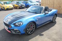 USED 2016 66 ABARTH 124 1.4 SPIDER MULTIAIR 2d 168 BHP VIEW AND RESERVE ONLINE OR CALL 01527-853940 FOR MORE INFO.