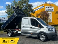 USED 2019 19 FORD TRANSIT 2.0 350 L3 D/CAB TIPPER [ TOOL STORE ] EURO-6 SRW LOW MILEAGE / LIGHT  USE
