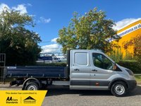 USED 2019 19 FORD TRANSIT 2.0 350 L3 D/CAB TIPPER [ TOOL STORE ] EURO-6 SRW LOW MILEAGE / LIGHT  USE