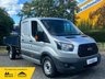 USED 2019 19 FORD TRANSIT 2.0 350 L3 D/CAB TIPPER [ TOOL STORE ] EURO-6 SRW LOW MILEAGE / LIGHT  USE