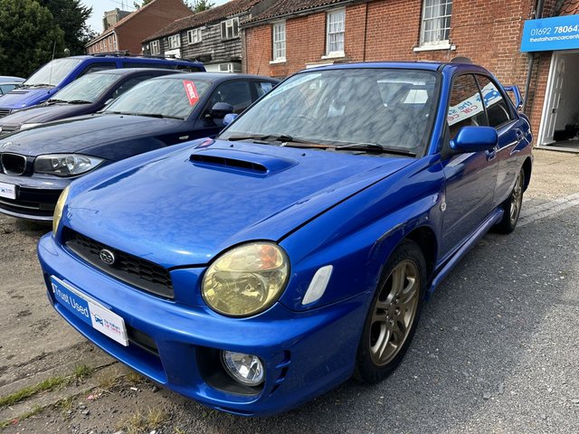 2002 51 Subaru Impreza 2.0 WRX-STI TYPE UK PRODRIVE STYLE 4d 265 BHP