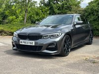 USED 2019 J BMW 3 SERIES 2.0 330I M SPORT 4d 255 BHP 20in BLACK ALLOYS - SURROUND CAM