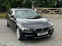 USED 2013 13 BMW 3 SERIES 2.0 320D LUXURY 4d 184 BHP GREAT ECONOMY 70+MPG &pound;35 ROAD TAX