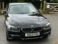 USED 2013 13 BMW 3 SERIES 2.0 320D LUXURY 4d 184 BHP GREAT ECONOMY 70+MPG &pound;35 ROAD TAX