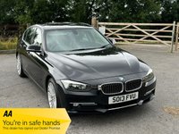 USED 2013 13 BMW 3 SERIES 2.0 320D LUXURY 4d 184 BHP GREAT ECONOMY 70+MPG &pound;35 ROAD TAX