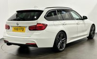 USED 2018 18 BMW 3 SERIES 2.0 320D M SPORT SHADOW EDITION TOURING 5d 188 BHP 320 M Sport, Dakota Black Leather Sports Seats, Reversing assist Camera, Harmon / kardon Audio,