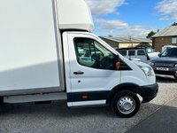 USED 2016 16 FORD TRANSIT 2.2 350 C/C DRW 124 BHP LUTON VAN Palfinger Power Lift
