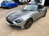 USED 2019 19 ABARTH 124 1.4 SPIDER MULTIAIR 2d 168 BHP OVER &pound;3000 OF FACTORY EXTRAS