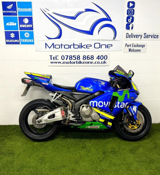 2006 06 Honda Cbr 599cc CBR 600 RR-5 VR-46 MOVISTAR RACE REP
