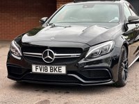 USED 2018 18 MERCEDES-BENZ C-CLASS 4.0L AMG C 63 S PREMIUM 4d AUTO 503 BHP 