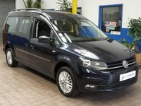 USED 2021 21 VOLKSWAGEN CADDY MAXI 2.0 C20 LIFE TDI 5d 101 BHP WAV WHEEL CHAIR ACCESS VEHICLE 5 SEATS AIR CON BLUETOOTH PARKING SENSORS 1 OWNER SERVICE HISTORY WARRANTY IDEAL FOR A CAMPER CONVERSION 7 SEAT OPTION AVAILABLE