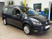 USED 2021 21 VOLKSWAGEN CADDY MAXI 2.0 C20 LIFE TDI 5d 101 BHP WAV WHEEL CHAIR ACCESS VEHICLE 5 SEATS AIR CON BLUETOOTH PARKING SENSORS 1 OWNER SERVICE HISTORY WARRANTY IDEAL FOR A CAMPER CONVERSION 7 SEAT OPTION AVAILABLE