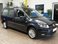USED 2021 21 VOLKSWAGEN CADDY MAXI 2.0 C20 LIFE TDI 5d 101 BHP WAV WHEEL CHAIR ACCESS VEHICLE 5 SEATS AIR CON BLUETOOTH PARKING SENSORS 1 OWNER SERVICE HISTORY WARRANTY IDEAL FOR A CAMPER CONVERSION 7 SEAT OPTION AVAILABLE