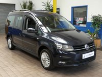 USED 2021 21 VOLKSWAGEN CADDY MAXI 2.0 C20 LIFE TDI 5d 101 BHP WAV WHEEL CHAIR ACCESS VEHICLE 5 SEATS AIR CON BLUETOOTH PARKING SENSORS 1 OWNER SERVICE HISTORY WARRANTY IDEAL FOR A CAMPER CONVERSION 7 SEAT OPTION AVAILABLE