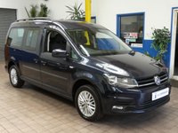 USED 2021 21 VOLKSWAGEN CADDY MAXI 2.0 C20 LIFE TDI 5d 101 BHP WAV WHEEL CHAIR ACCESS VEHICLE 5 SEATS AIR CON BLUETOOTH PARKING SENSORS 1 OWNER SERVICE HISTORY WARRANTY IDEAL FOR A CAMPER CONVERSION 7 SEAT OPTION AVAILABLE