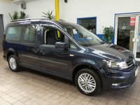 USED 2021 21 VOLKSWAGEN CADDY MAXI 2.0 C20 LIFE TDI 5d 101 BHP WAV WHEEL CHAIR ACCESS VEHICLE 5 SEATS AIR CON BLUETOOTH PARKING SENSORS 1 OWNER SERVICE HISTORY WARRANTY IDEAL FOR A CAMPER CONVERSION 7 SEAT OPTION AVAILABLE