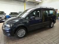 USED 2021 21 VOLKSWAGEN CADDY MAXI 2.0 C20 LIFE TDI 5d 101 BHP WAV WHEEL CHAIR ACCESS VEHICLE 5 SEATS AIR CON BLUETOOTH PARKING SENSORS 1 OWNER SERVICE HISTORY WARRANTY IDEAL FOR A CAMPER CONVERSION 7 SEAT OPTION AVAILABLE