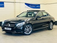 USED 2018 18 MERCEDES-BENZ C-CLASS 2.1 C 220 D SPORT PREMIUM AUTO PANORAMIC 4 DOOR 170 BHP PANORAMIC SUNROOF + MUCH MORE