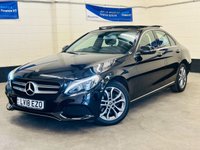 USED 2018 18 MERCEDES-BENZ C-CLASS 2.1 C 220 D SPORT PREMIUM AUTO PANORAMIC 4 DOOR 170 BHP PANORAMIC SUNROOF + MUCH MORE