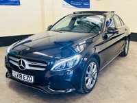 USED 2018 18 MERCEDES-BENZ C-CLASS 2.1 C 220 D SPORT PREMIUM AUTO PANORAMIC 4 DOOR 170 BHP PANORAMIC SUNROOF + MUCH MORE