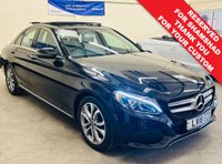 USED 2018 18 MERCEDES-BENZ C-CLASS 2.1 C 220 D SPORT PREMIUM AUTO PANORAMIC 4 DOOR 170 BHP PANORAMIC SUNROOF + MUCH MORE