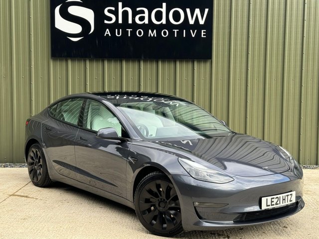 2021 21 Tesla Model 3 LONG RANGE AWD 4d 302 BHP