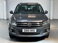 USED 2015 15 VOLKSWAGEN TIGUAN 2.0 MATCH TDI BLUEMOTION TECH 4MOTION DSG 5d 139 BHP F AND R SENSORS+BLUETOOTH+DAB