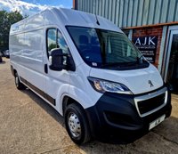 USED 2022 22 PEUGEOT BOXER 2.2 BLUEHDI 335 L3H2 PROFESSIONAL P/V 139 BHP 1 OWNER, SAT NAV, AIR CON, CRUISE