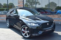 USED 2017 17 JAGUAR F-PACE 3.0 V6 S AWD 5d 296 BHP SLIDING ROOF / 360 / DIGI DASH