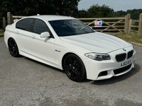 USED 2012 62 BMW 5 SERIES 2.0 520D M SPORT 4d 181 BHP GREAT SPEC AND ECONOMY