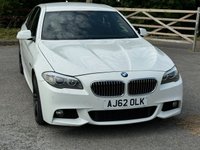 USED 2012 62 BMW 5 SERIES 2.0 520D M SPORT 4d 181 BHP GREAT SPEC AND ECONOMY