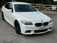 USED 2012 62 BMW 5 SERIES 2.0 520D M SPORT 4d 181 BHP GREAT SPEC AND ECONOMY