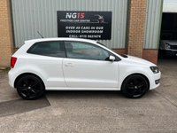 USED 2011 11 VOLKSWAGEN POLO 1.2 SEL TSI 3d 103 BHP *FSH *HIGH GLOSS BLACK ALLOYS