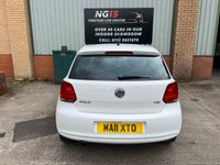 USED 2011 11 VOLKSWAGEN POLO 1.2 SEL TSI 3d 103 BHP *FSH *HIGH GLOSS BLACK ALLOYS