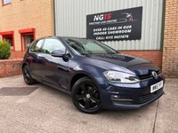 USED 2016 16 VOLKSWAGEN GOLF 1.6 MATCH EDITION TDI BMT 3d 109 BHP *FSH *ZERO DEPO FINANCE *1  OWNER
