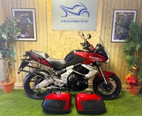 USED 2011 11 KAWASAKI VERSYS 649cc KLE 650 CBF  64 BHP Colour Coded Panniers, Delkevic Exhaust, Hand Guards
