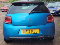 USED 2013 13 CITROEN DS3 1.6 THP DSPORT 3d 156 BHP Rear parking sensors