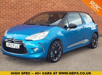USED 2013 13 CITROEN DS3 1.6 THP DSPORT 3d 156 BHP Rear parking sensors