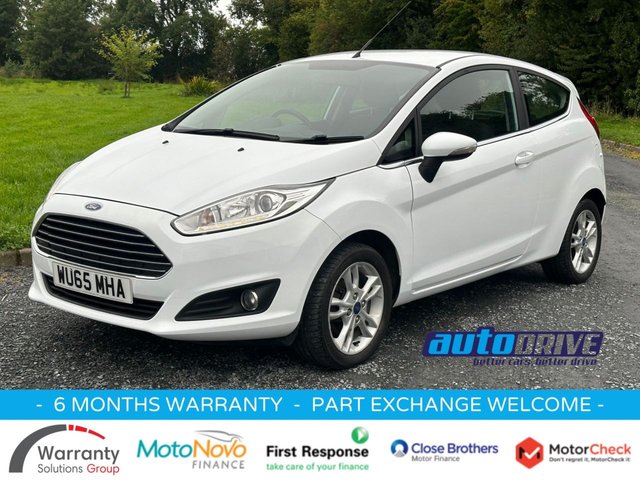 2015 65 Ford Fiesta 1.2 ZETEC 3d 81 BHP