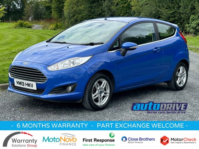 2013 13 Ford Fiesta 1.2 ZETEC 3d 81 BHP