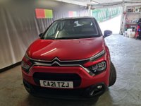 USED 2021 21 CITROEN C3 1.2 PURETECH FLAIR PLUS S/S 5d 82 BHP Apple car Play New MOT